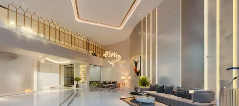 Official Orizon illustration of Ground Floor Lobby