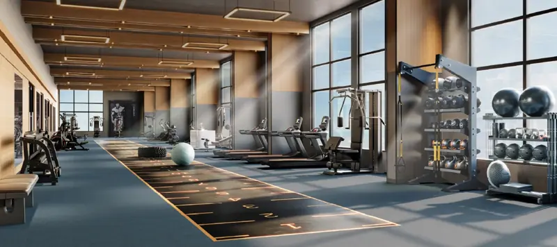Official Orizon illustration of Gym
