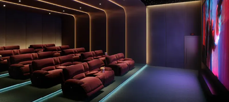 Official Orizon illustration of Home Theater