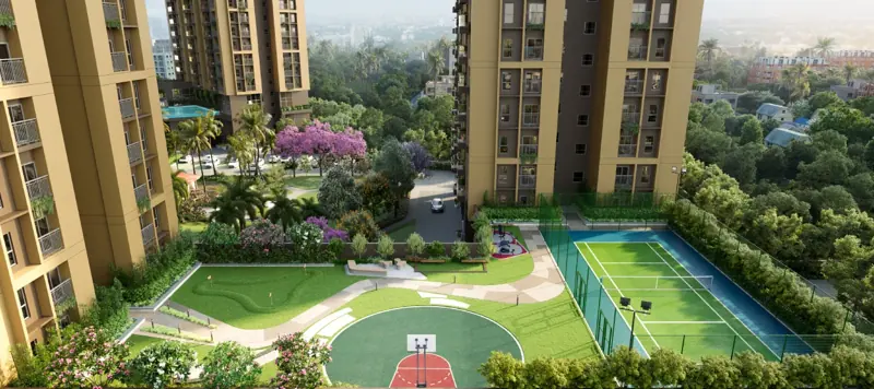 Official artistic impression of the Orizon landscaped podium