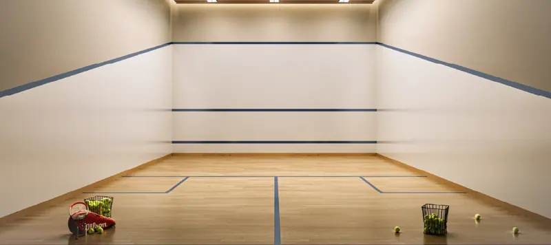 Official Orizon illustration of Squash Court